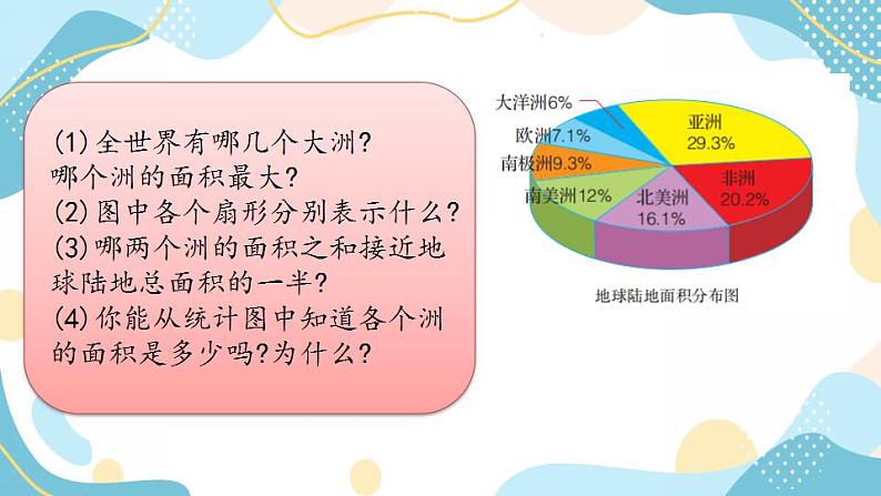 冀教版6上数学 7.2 扇形统计图的实际问题 课件04