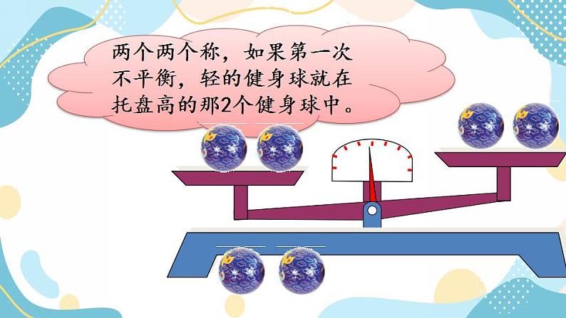 冀教版6上数学 8.1 用天平找次品 课件第6页