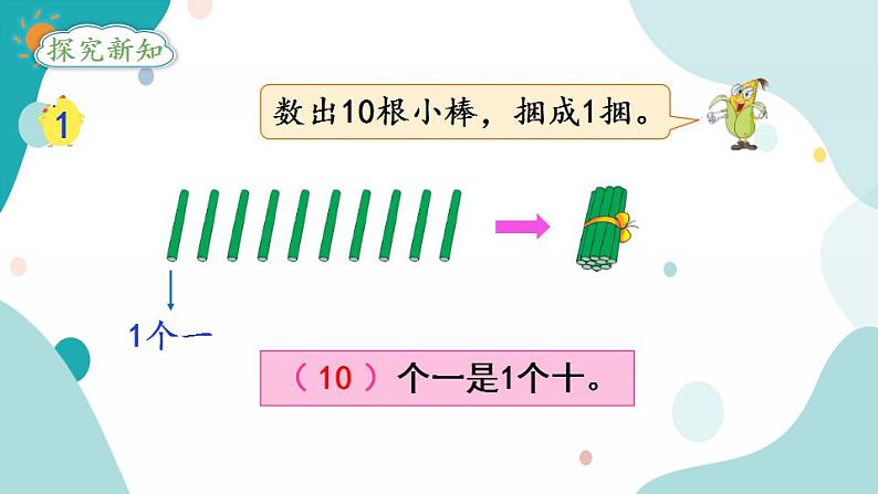 苏教版1年级上册数学第九单元第1课时  数数、读数课件第3页