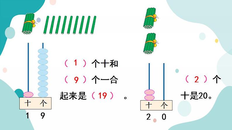 苏教版1年级上册数学第九单元第2课时  数的组成、写数课件第5页