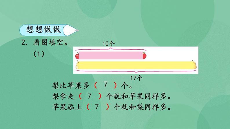 苏教版2上数学 1.4 简单的加减实际问题 1 课件第8页