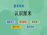 苏教版2上数学 5.2 认识厘米 课件