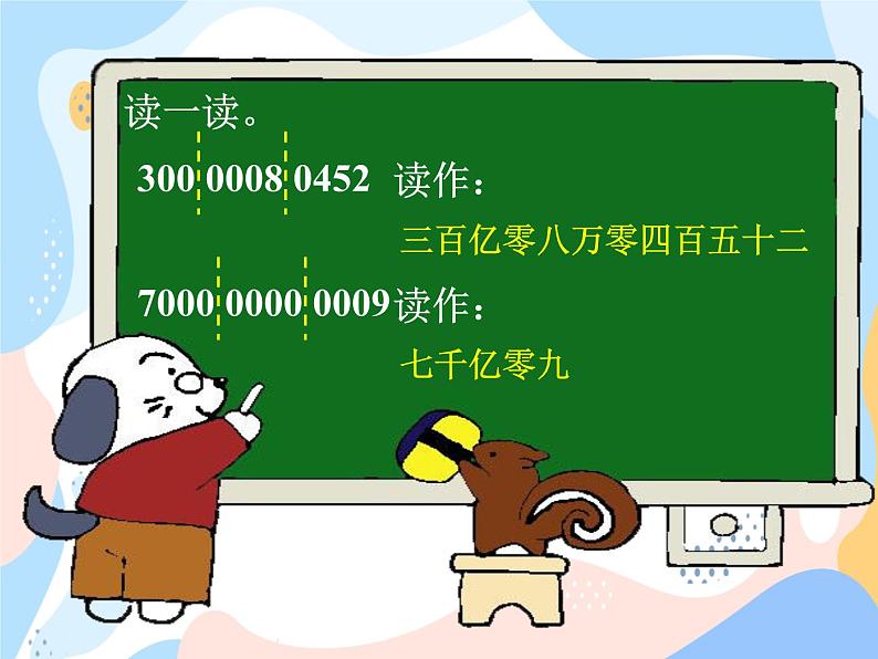西师大版4上数学第一单元万以上数的读写课时3课件第2页