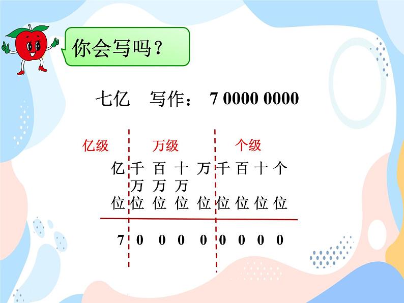 西师大版4上数学第一单元万以上数的读写课时3课件第5页