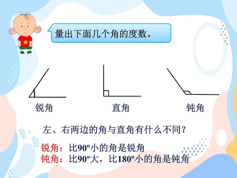 西师大版4上数学第三单元角的度量课时2课件第7页