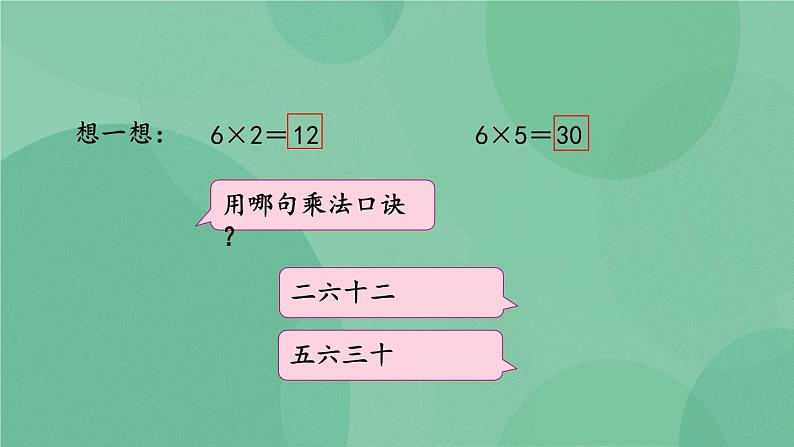 苏教版2上数学 3.8 6的乘法口诀 课件 课件+教案+练习06