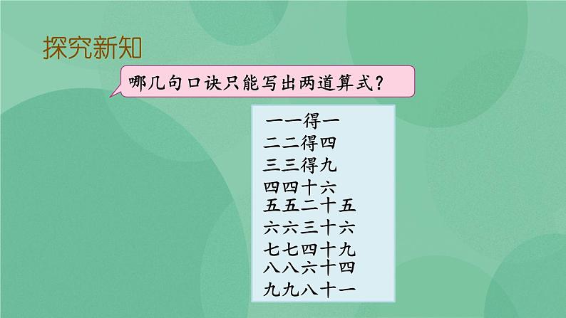 苏教版2上数学 6.9 乘法口诀表  课件+教案+练习06