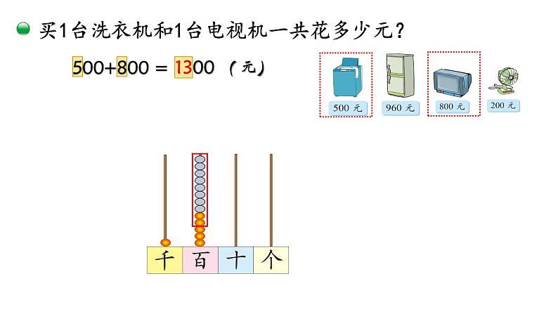 小学数学 北师大版 二年级下 第五单元第1课时《买电器》 课件第6页