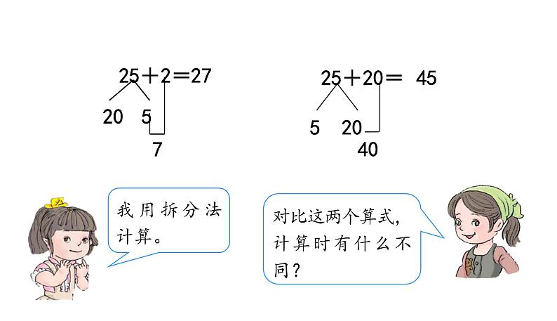 一年级下册数学课件-第1课时  两位数加一位数、整十数｜人教版(共16张PPT)第8页