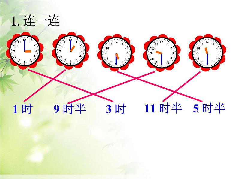 一年级上册数学课件 -07认识钟表   人教版(共17张PPT)08