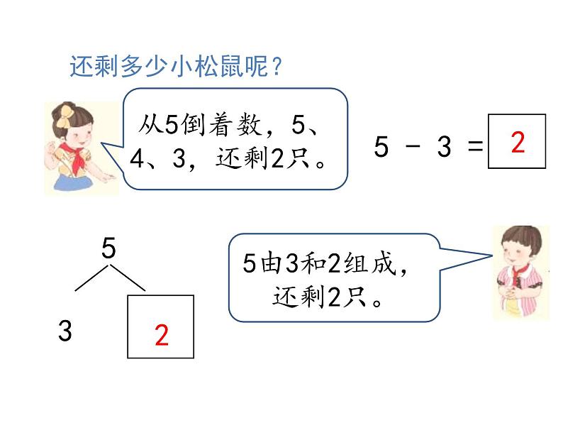 一年级上册数学课件-第3单元《第8课时 减法（2）》人教版（共18张PPT）第6页