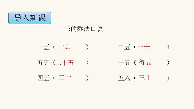 苏教版二年级数学上册第三单元3.5 6的乘法口诀课件第3页