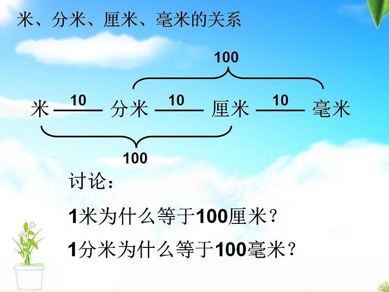 三年级上册数学课件-03测量-02毫米、分米的认识 人教版(共23张PPT)07