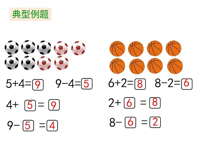 人教版数学一年级上册第5单元《第8课时 8和9的加减法》课件（共15张PPT） (共15张PPT)06