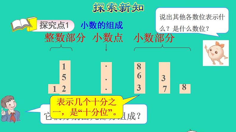 2022四年级数学下册第4单元小数的意义和性质第2课时小数的读法和写法授课课件新人教版03