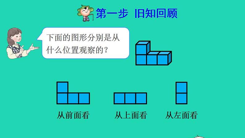 2022四年级数学下册第2单元观察物体二第2课时从同一位置观察不同物体预习课件新人教版02