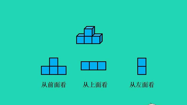 2022四年级数学下册第2单元观察物体二第2课时从同一位置观察不同物体预习课件新人教版03