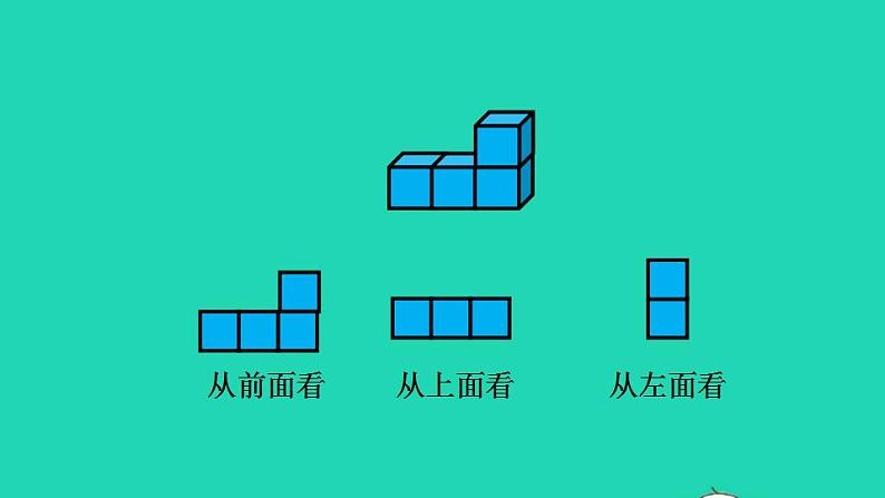 2022四年级数学下册第2单元观察物体二第2课时从同一位置观察不同物体预习课件新人教版04