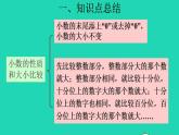 2022四年级数学下册第4单元小数的意义和性质复习提升课件新人教版