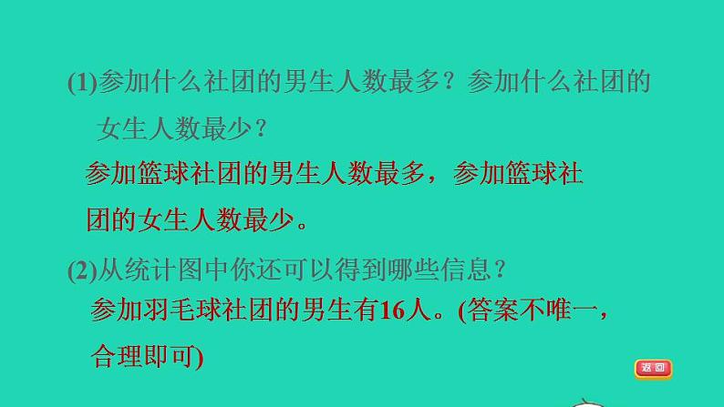 2022四年级数学下册第10单元总复习第7课时统计和数学广角习题课件新人教版04