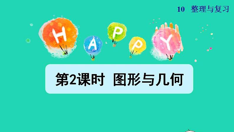 2022四年级数学下册第10单元总复习第2课时图形与几何授课课件新人教版01