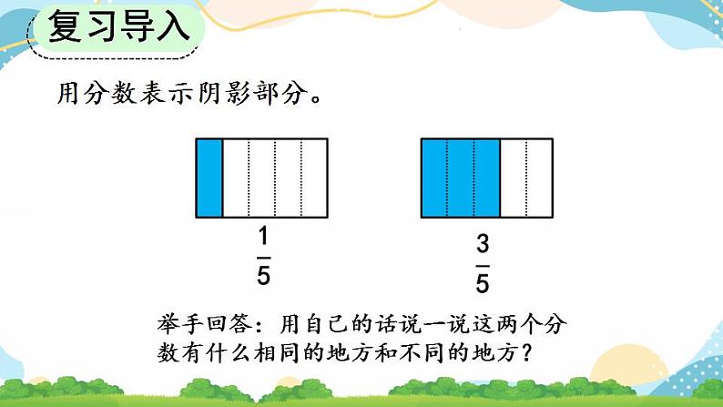 8.2.1 同分母分数的加、减法 课件+教案+练习02