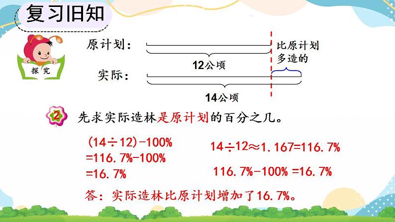 6.5 求一个数比另一个数多（或少）百分之几 课件+教案+练习07