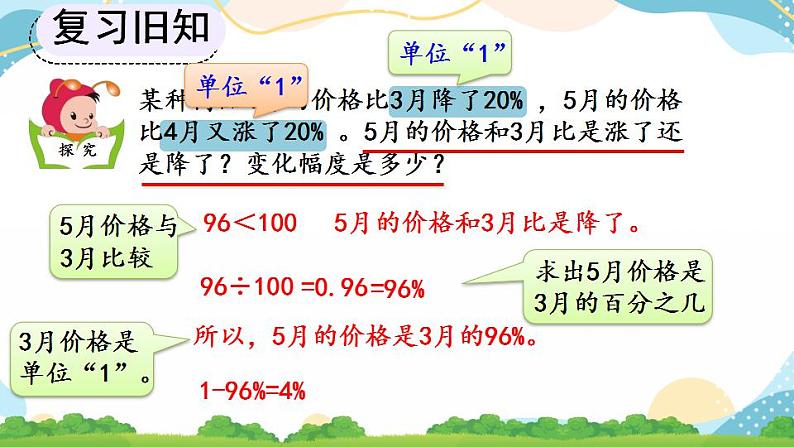 6.6 求比一个数多（或少）百分之几的数是多少 课件+教案+练习07