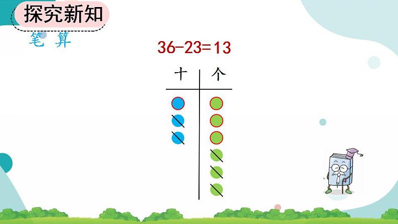 2.2.1 两位数减两位数（不退位）笔算 课件+教案+练习07