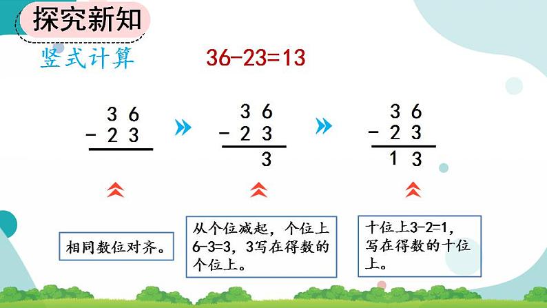 2.2.1 两位数减两位数（不退位）笔算 课件+教案+练习08