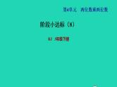 2022三年级数学下册第4单元两位数乘两位数阶段小达标8课件新人教版
