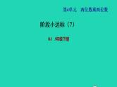 2022三年级数学下册第4单元两位数乘两位数阶段小达标7课件新人教版