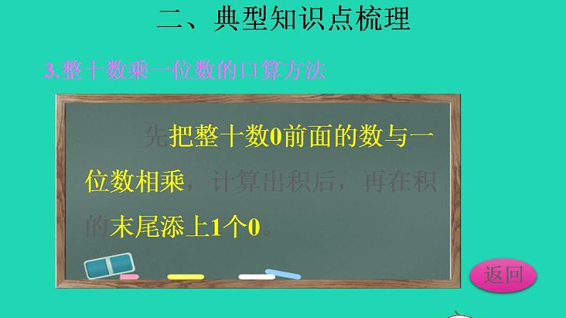 2022三年级数学下册第4单元两位数乘两位数复习提升课件新人教版第8页