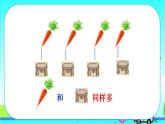 人教版数学一年级上册准备课：比多少  课件1