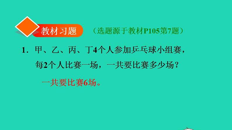 2022三年级数学下册第8单元数学广角__搭配二第3课时稍复杂的组合问题习题课件1新人教版第2页