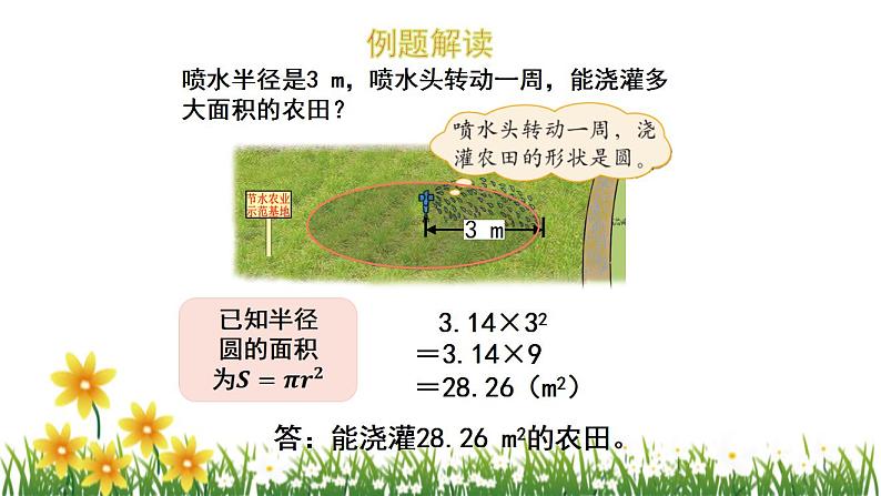 北师大版数学六上 1.6《 圆的面积（二）》课件PPT05