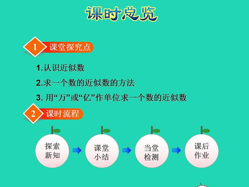 2022四年级数学下册第2单元认识多位数第6课时近似数授课课件苏教版第3页