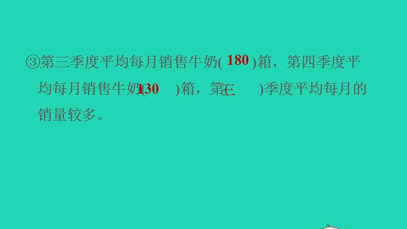 2022四年级数学下册第6单元数据的表示和分析阶段小达标10课件北师大版06