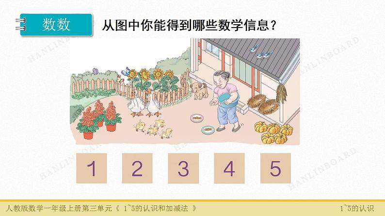 人教版数学一年级上册3.1～5的认识和加减法：1～5的认识 课件203