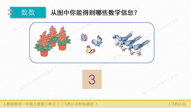 人教版数学一年级上册3.1～5的认识和加减法：1～5的认识 课件206