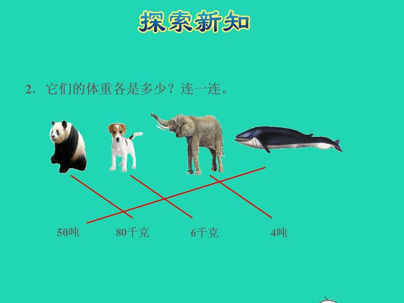 2022三年级数学下册第2单元千米和吨第2课时认识吨授课课件苏教版第8页