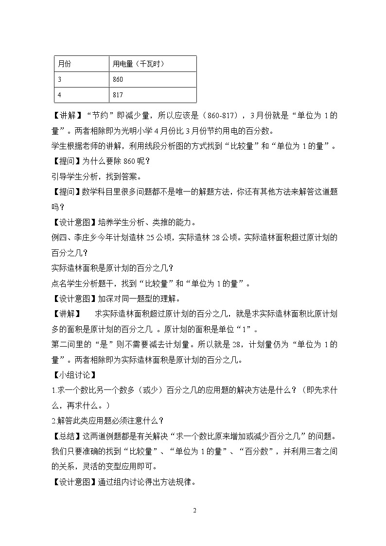 冀教版小学数学六年级上册5.1.2《百分数的应用（二）》课件+教学设计02