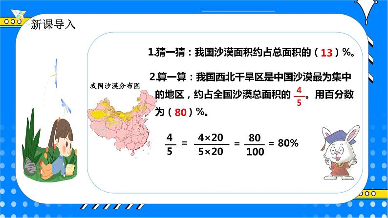 冀教版小学数学六年级上册3.2.1《百分数与小数的互化》课件+教学设计03