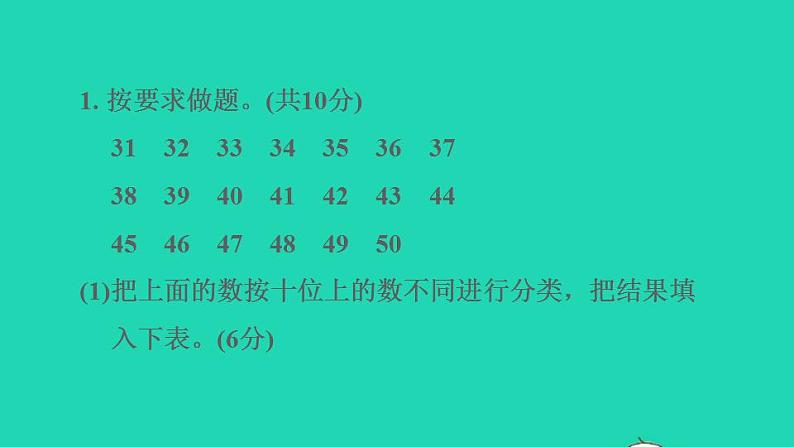 2022三年级数学下册第9单元数据的收集和整理二阶段小达标12课件苏教版第3页