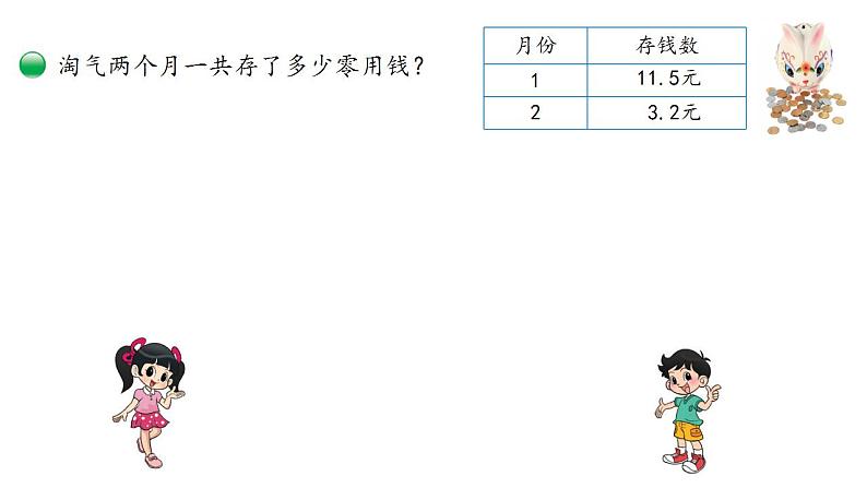 小学数学 北师大版 三年级上 第八单元第3课时《存零用钱》 课件第2页