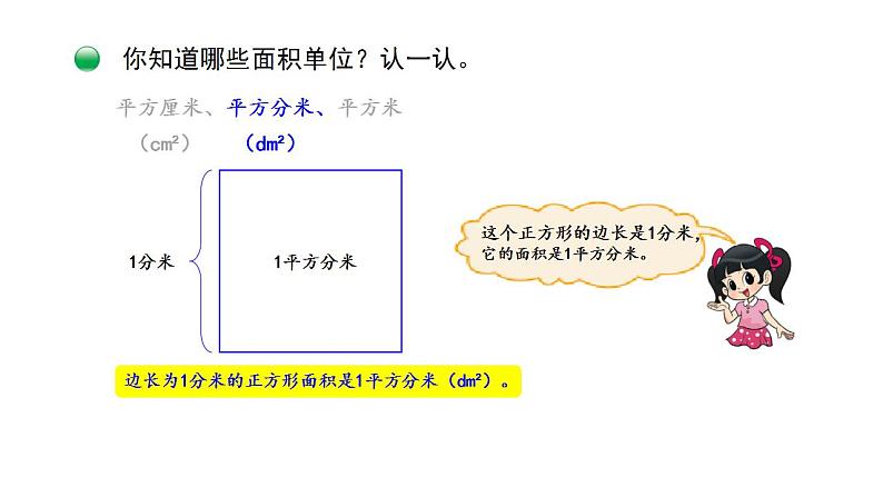 小学数学 北师大版 三年级下 第五单元第2课时《面积单位》 课件第6页