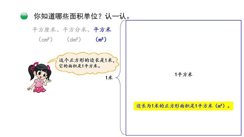 小学数学 北师大版 三年级下 第五单元第2课时《面积单位》 课件第7页