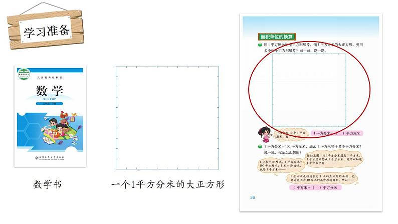 小学数学 北师大版 三年级下 第五单元第5课时《面积单位的换算》 课件第2页