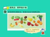 2022三年級數(shù)學下冊第5單元數(shù)據(jù)的收集和整理第1課時單式統(tǒng)計表授課課件冀教版