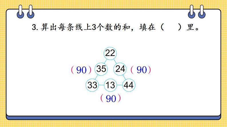 苏教版数学二上 100 以内的加法和减法（三）练习一 课件PPT04